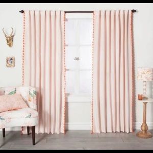 Opalhouse Pink Blush Velvet Cutains